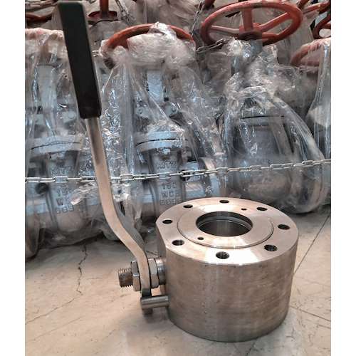 شیر توپی استیل بین فلنجی آلفا 1 تا 6 اینچ 